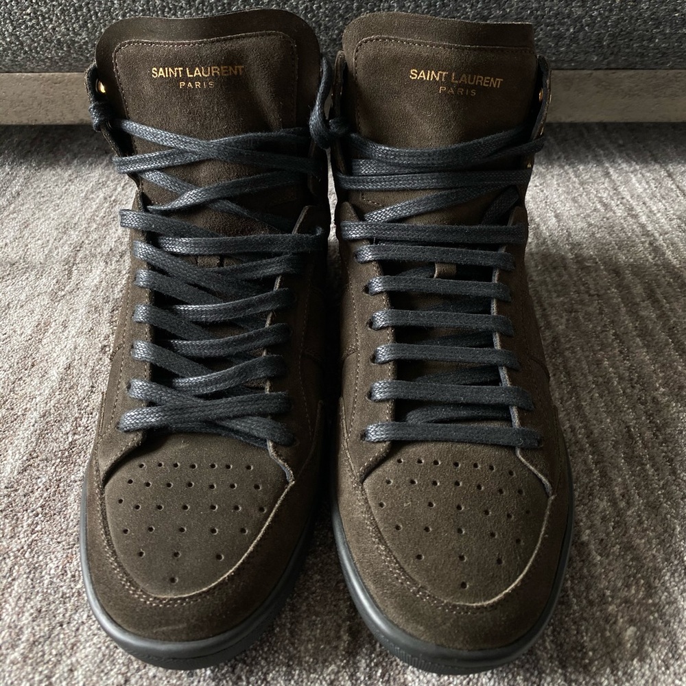 Saint Laurent Soho High Top Sneakers